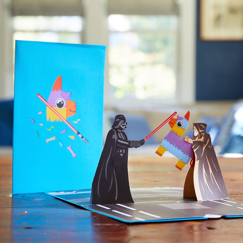 Lovepop Star Warsâ„¢ Darth Vaderâ„¢ Celebration Pop Up Card, 5x7-3D Birthday Greeting Card, Star Wars Pop-Up Card, Birthday Cards for Kids, Celebration Cards - Image 5